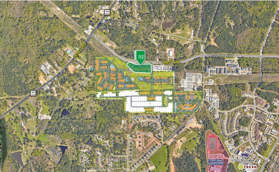 3556 Grande, Tyler, TX for lease - Building Photo - Image 1 of 7