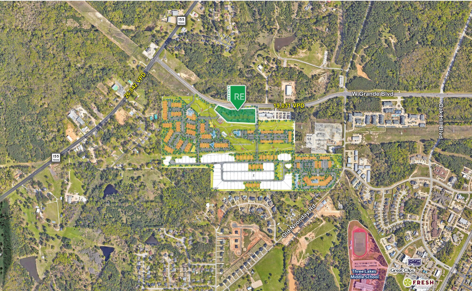 3556 Grande, Tyler, TX for lease Building Photo- Image 1 of 8