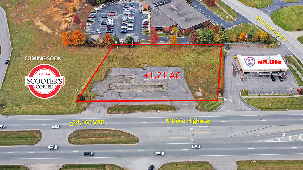 4897 N Dixie Hwy, Elizabethtown, KY for sale - Aerial - Image 1 of 7