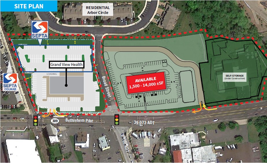 Route 309 & N Broad St, Hatfield, PA 19440 Hatfield Station