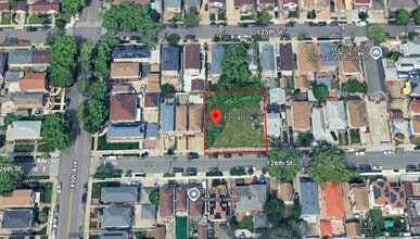 135-38, -40-44 126th St, South Ozone Park, NY - AERIAL map view - Image1