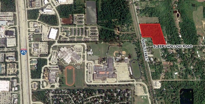 Sleepy Hollow Rd & Main St, Conroe, TX for sale - Primary Photo - Image 1 of 1