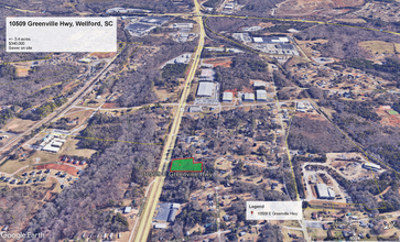 10509 Greenville Hwy, Wellford, SC - aerial  map view - Image1