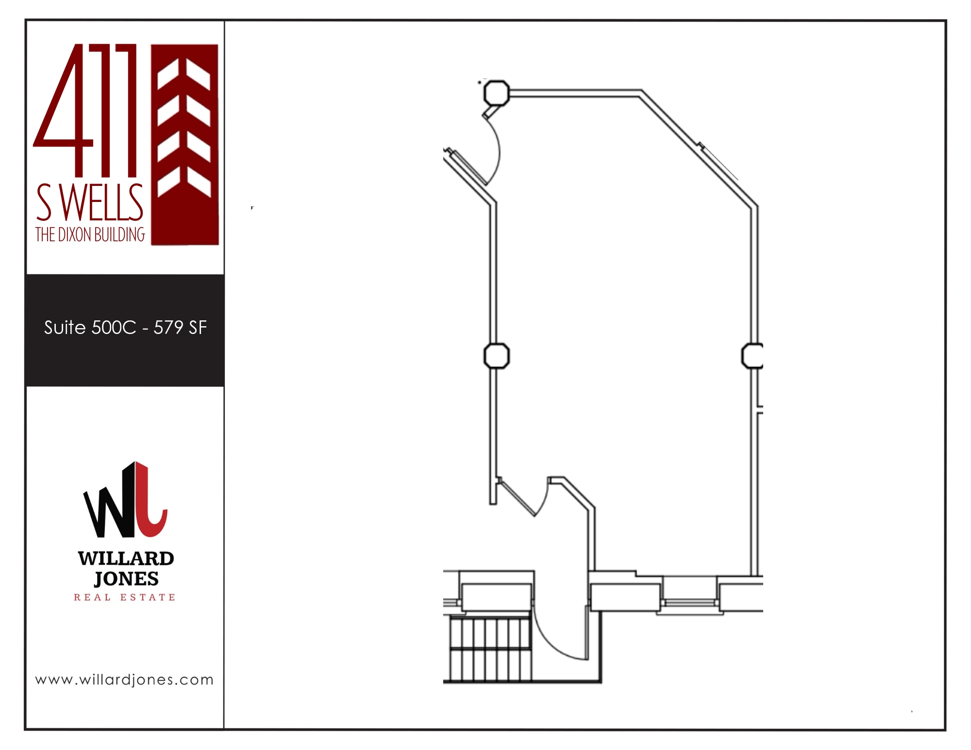 411 S Wells St, Chicago, IL for lease Floor Plan- Image 1 of 1