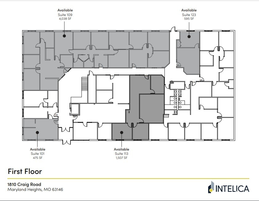 1810 Craig Rd, Saint Louis, MO for lease Floor Plan- Image 1 of 1