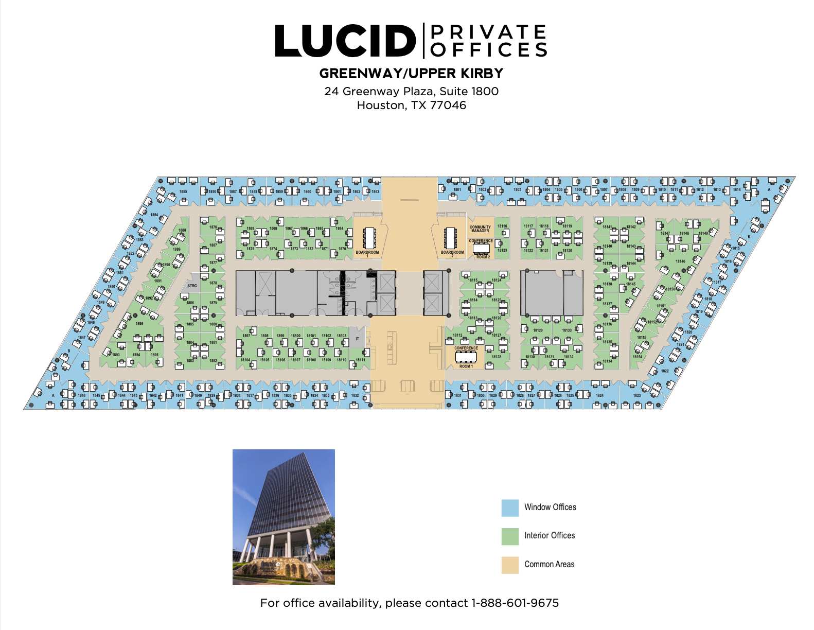 24 Greenway Plz, Houston, TX for lease Floor Plan- Image 1 of 5