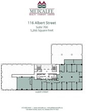 116 Albert St, Ottawa, ON for lease Floor Plan- Image 2 of 2