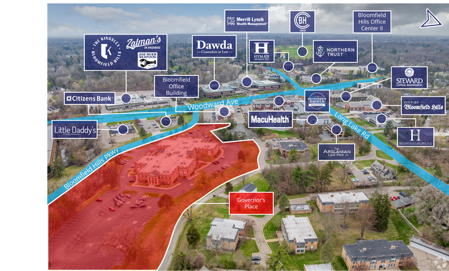 More details for 33 Bloomfield Hills Pky, Bloomfield Hills, MI - Office for Sale