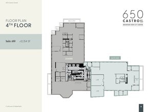 650 Castro St, Mountain View, CA for lease Floor Plan- Image 1 of 1