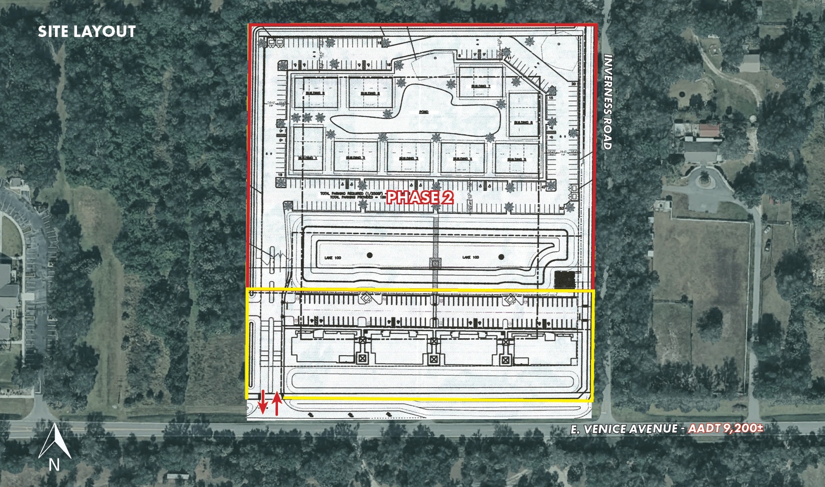 3076 E. Venice Avenue, Venice, FL for lease Site Plan- Image 1 of 2