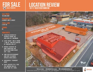 More details for 10113-10117 Reisterstown Rd, Owings Mills, MD - Retail for Sale