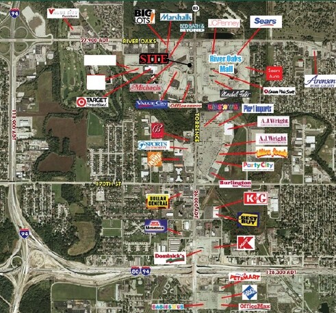 1330 Torrence Ave, Calumet City, IL for sale Aerial- Image 1 of 1