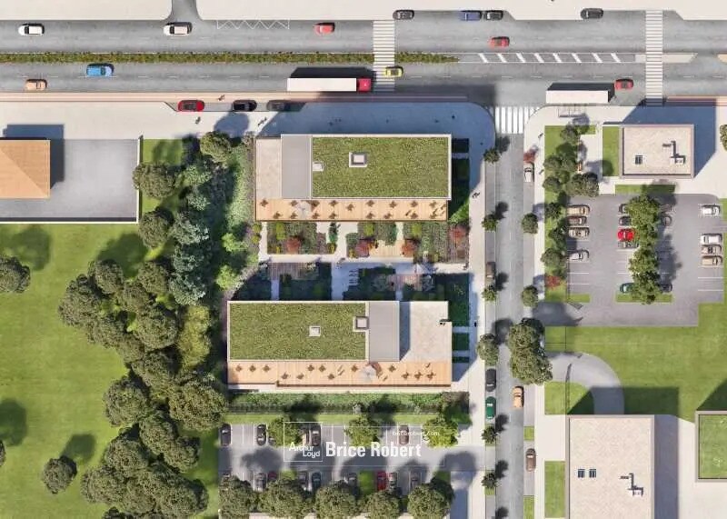 Office in Décines-Charpieu for lease - Site Plan - Image 3 of 5