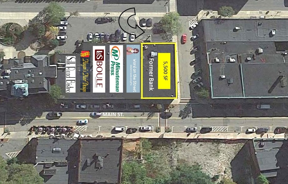 162 Main St, Marlborough, MA for lease - Aerial - Image 3 of 9