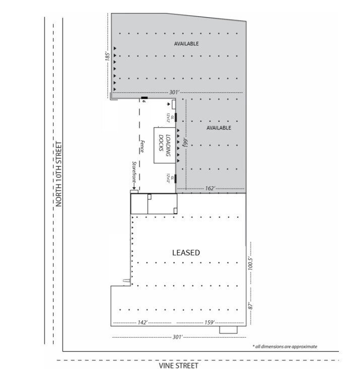 819-849 N 10th St, Sacramento, CA for lease Floor Plan- Image 1 of 1