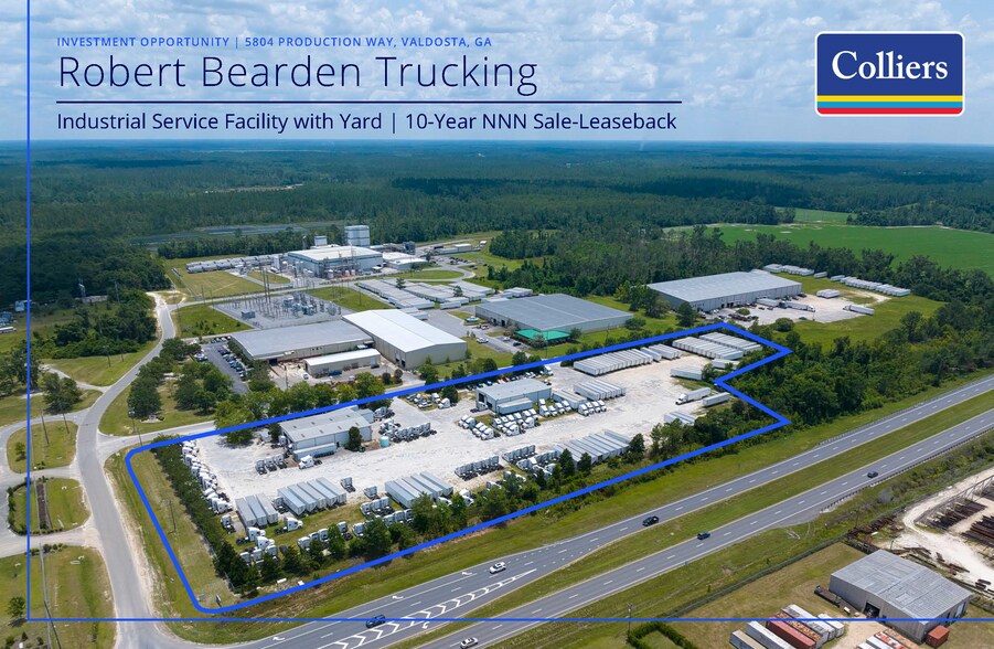 5804 Production Way, Valdosta, GA for sale - Primary Photo - Image 1 of 1