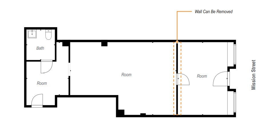 3165 Mission St, San Francisco, CA for lease Floor Plan- Image 1 of 1