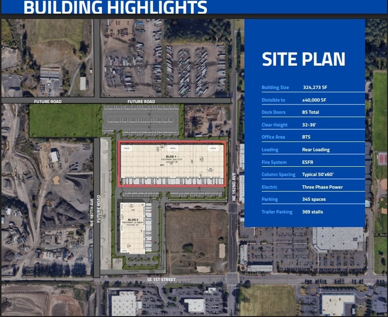 18712 SE 1st St, Vancouver, WA for lease Site Plan- Image 1 of 1