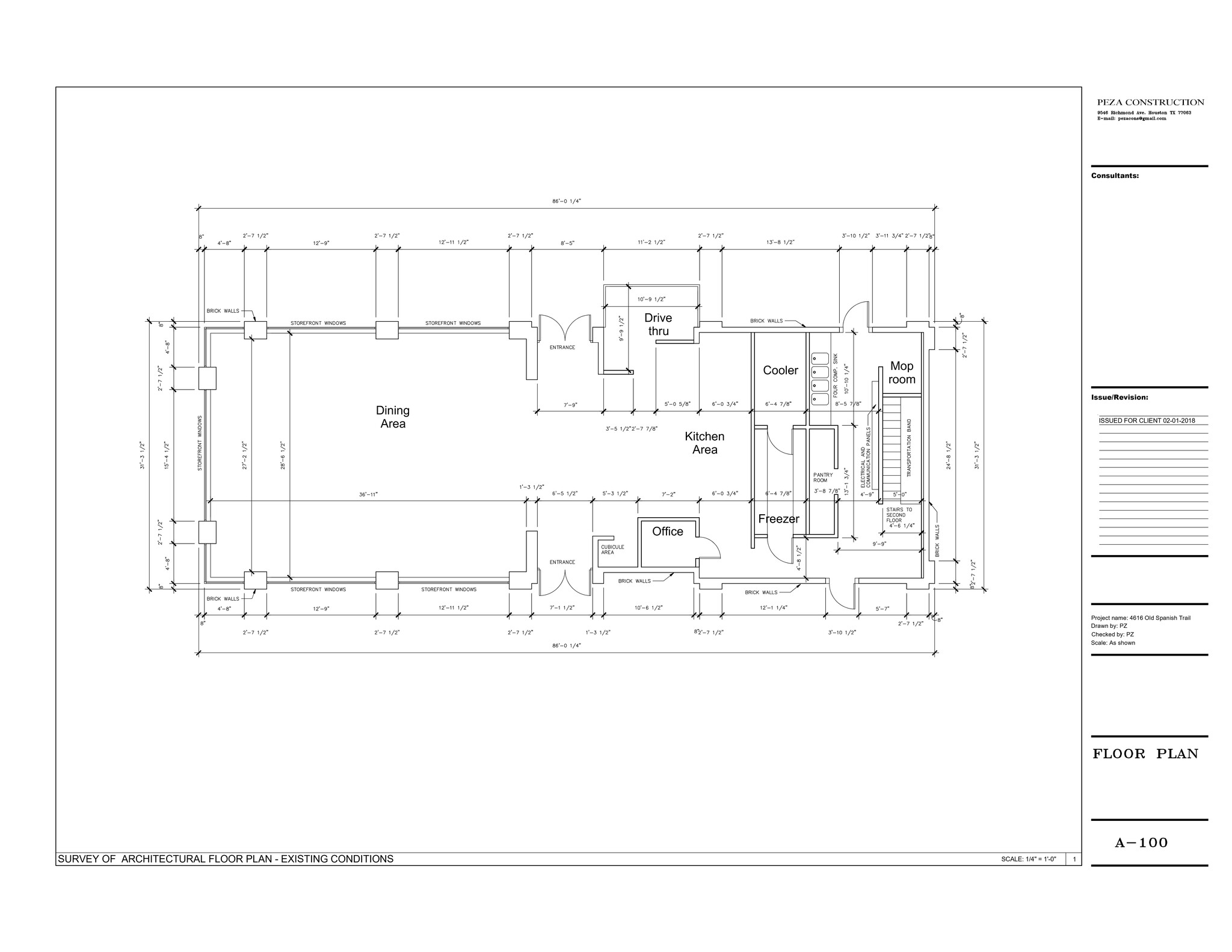 4616 Old Spanish Trl, Houston, TX for lease Site Plan- Image 1 of 1