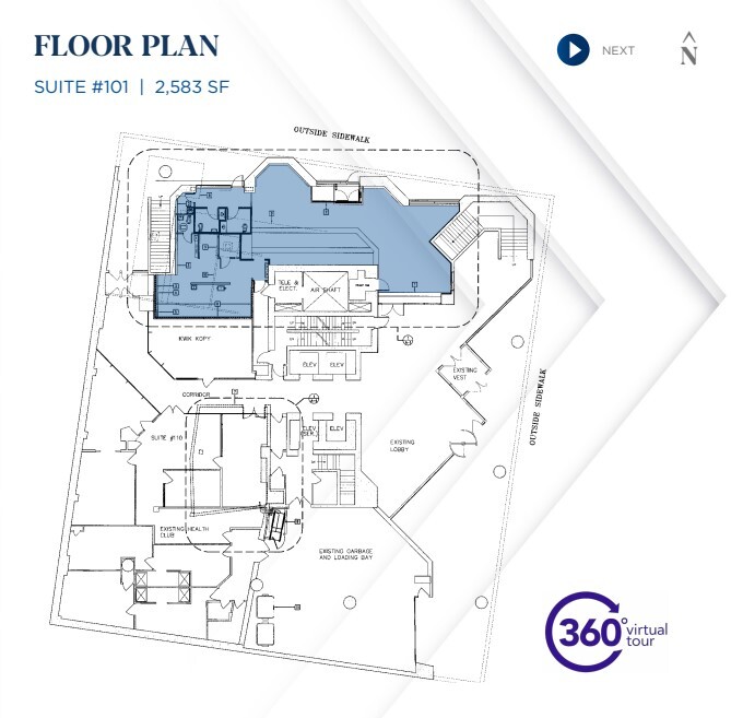 407 2nd St SW, Calgary, AB for lease Floor Plan- Image 1 of 1