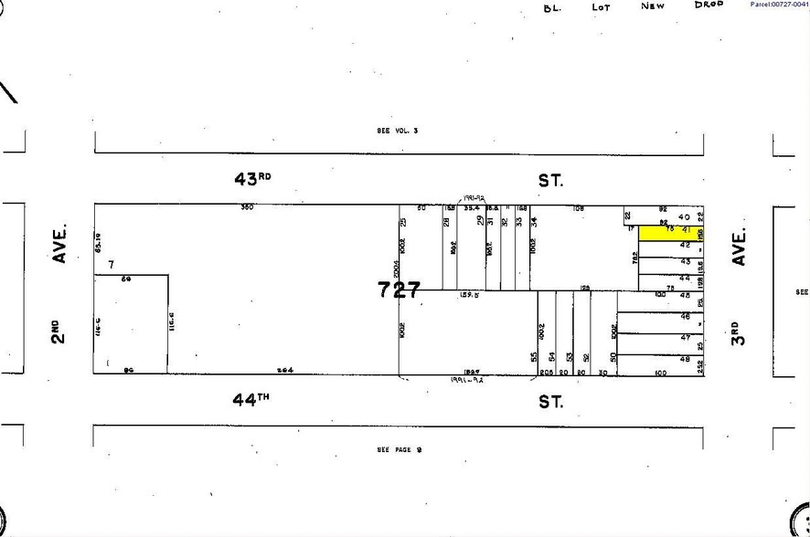 4306 3rd Ave, Brooklyn, NY for lease - Plat Map - Image 2 of 3