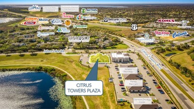 2761 Citrus Tower Blvd, Clermont, FL - aerial  map view - Image1