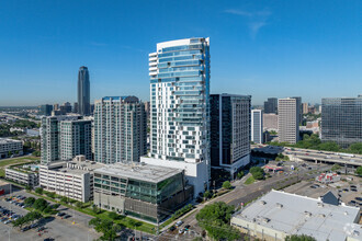 4411 San Felipe St, Houston, TX - aerial  map view