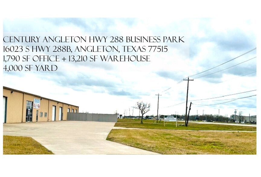 16023 South Hwy, Angleton, TX for lease - Building Photo - Image 1 of 9
