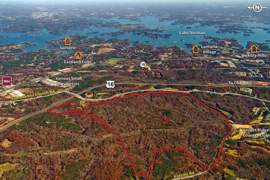 Kidville/St James Church Rd, Denver, NC for sale - Building Photo - Image 1 of 1