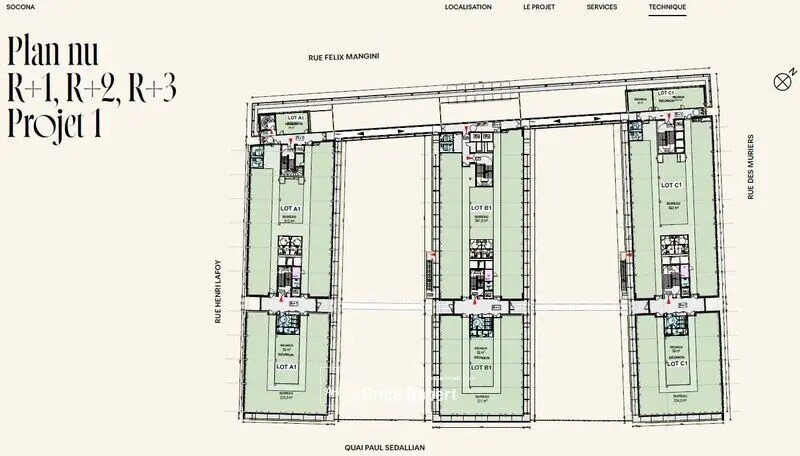 Office in Lyon for lease Floor Plan- Image 1 of 1