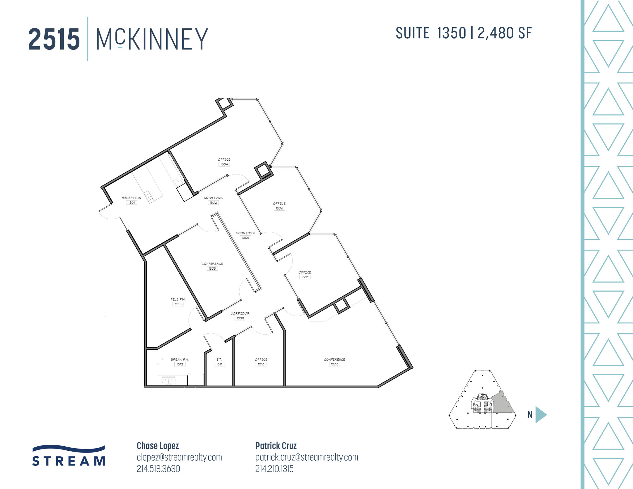 2515 McKinney Ave, Dallas, TX for lease Floor Plan- Image 1 of 1