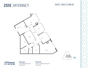 2515 McKinney Ave, Dallas, TX for lease Floor Plan- Image 1 of 1