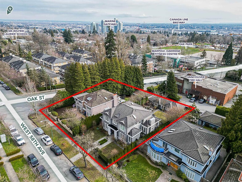 1018-1028 58th Av W, Vancouver, BC for sale - Aerial - Image 3 of 6