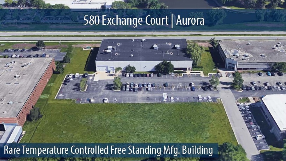 580 Exchange Ct, Aurora, IL for sale - Aerial - Image 1 of 1