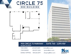 900 Circle 75 Pky SE, Atlanta, GA for lease Site Plan- Image 1 of 1