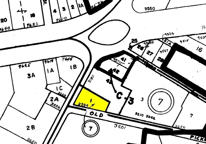 3204 Old Pickett Rd, Fairfax, VA for sale - Plat Map - Image 3 of 4