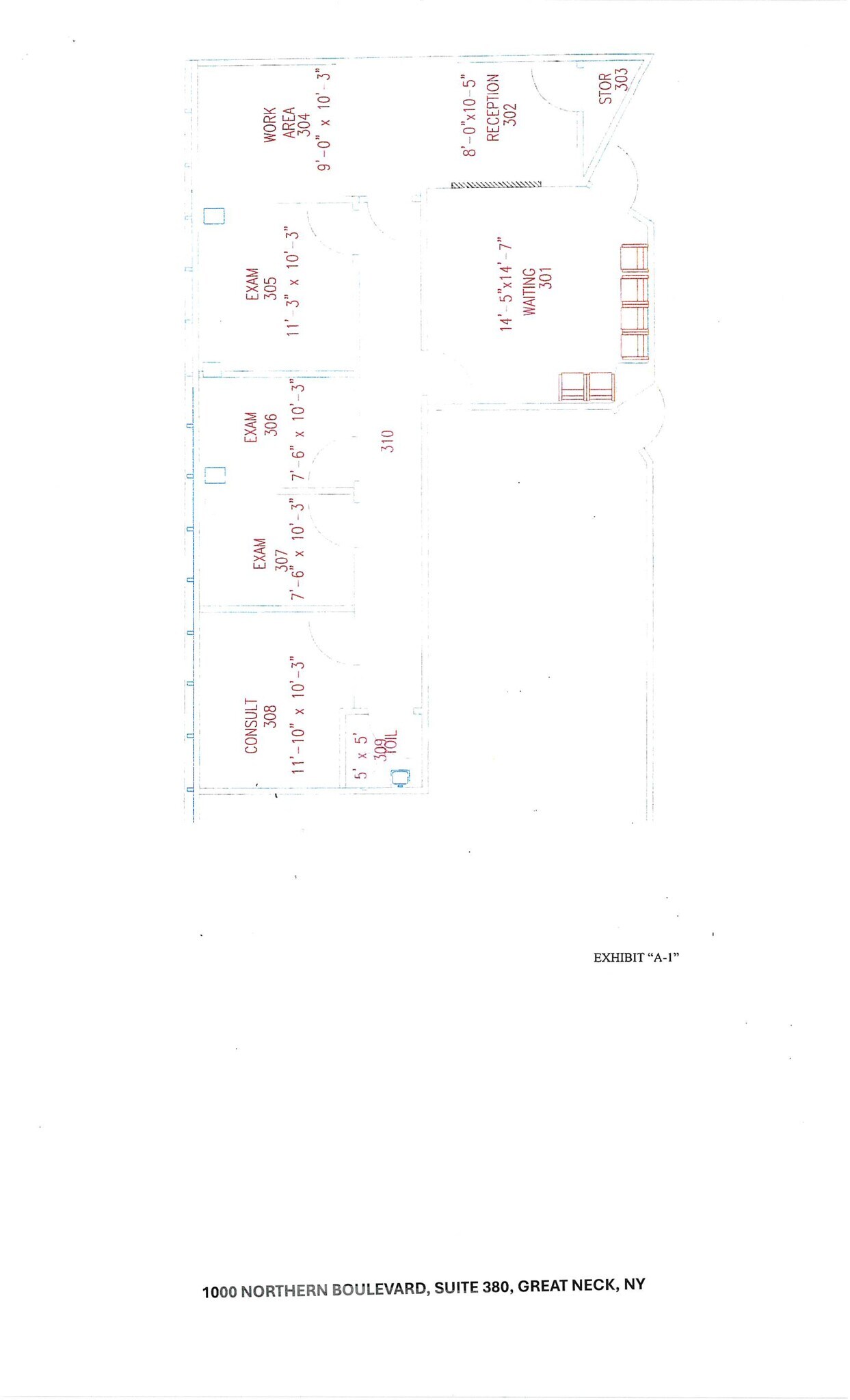 1000 Northern Blvd, Great Neck, NY for lease Site Plan- Image 1 of 1
