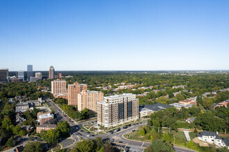 7651 Clayton Rd, Saint Louis, MO - aerial  map view