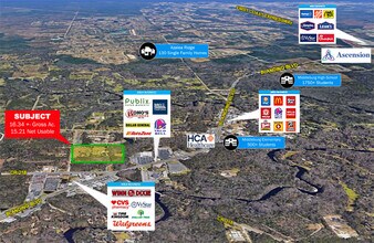 2169 Pine Tree Ln, Middleburg, FL - AERIAL map view - Image1