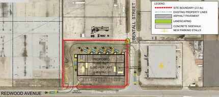 10 Bentall St, Winnipeg, MB for lease Site Plan- Image 2 of 2