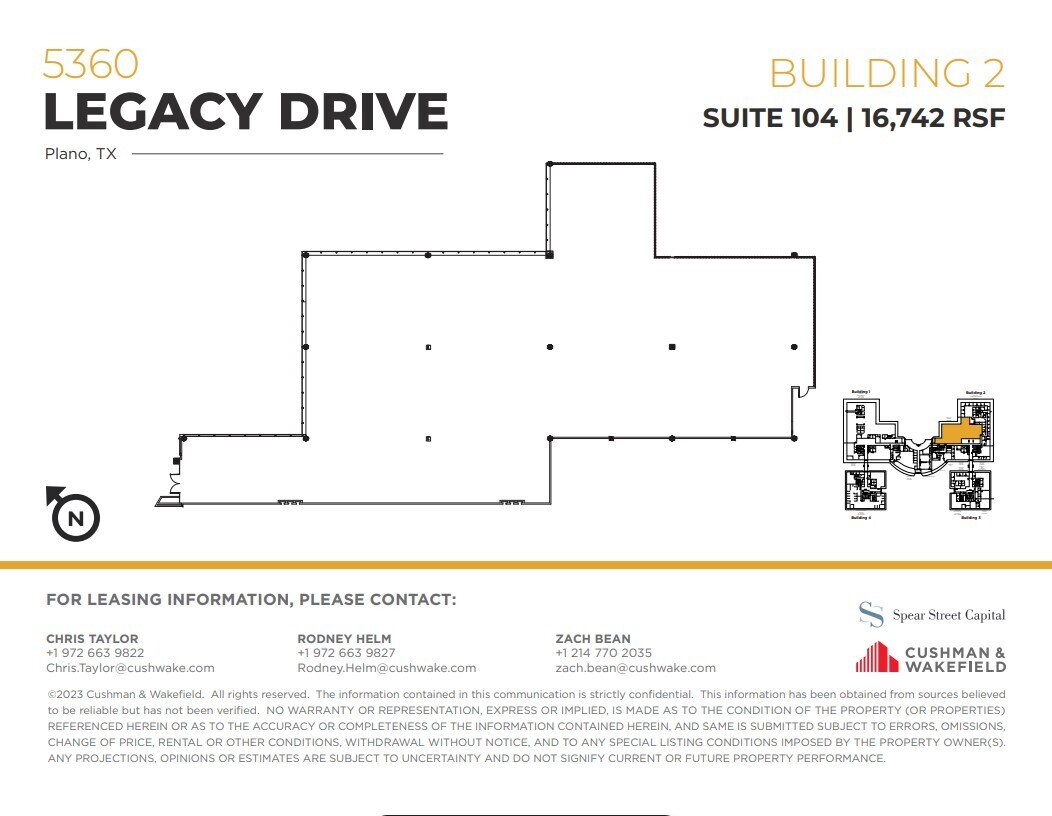 5360 Legacy Dr, Plano, TX for lease Floor Plan- Image 1 of 1