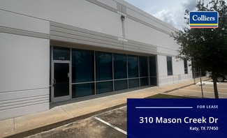 More details for 320 Mason Creek Dr, Katy, TX - Industrial for Lease