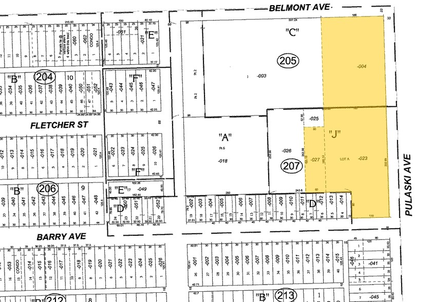 3120 N Pulaski Rd, Chicago, IL for lease - Plat Map - Image 2 of 4