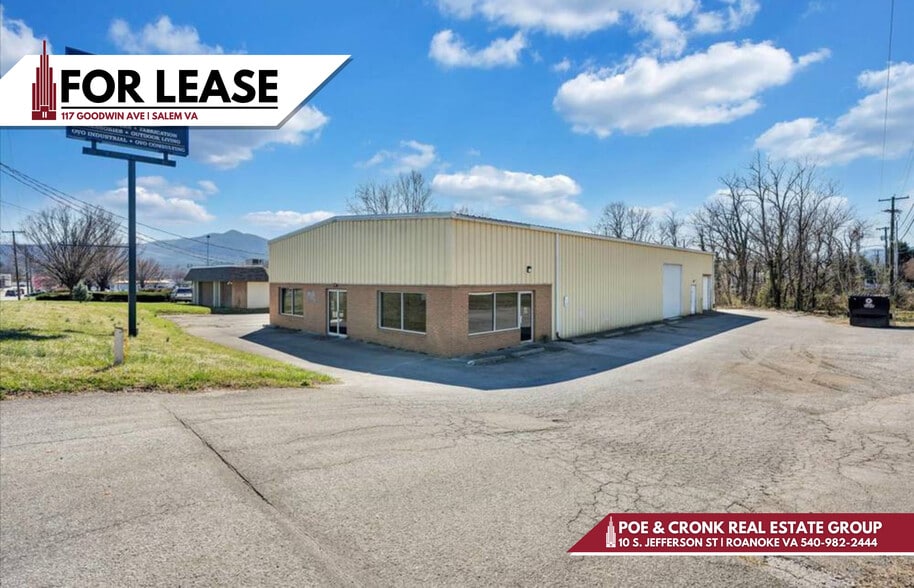 117 Goodwin Ave, Salem, VA for lease - Building Photo - Image 1 of 15