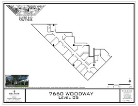 Private Office Space, Houston, TX for lease Site Plan- Image 2 of 2