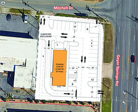 Geyer Springs, Little Rock, AR for lease Site Plan- Image 2 of 3