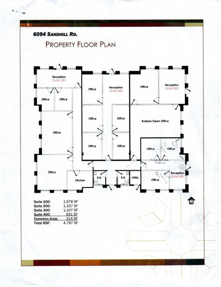 6094 S Sandhill Rd, Las Vegas, NV for sale - Floor Plan - Image 1 of 1