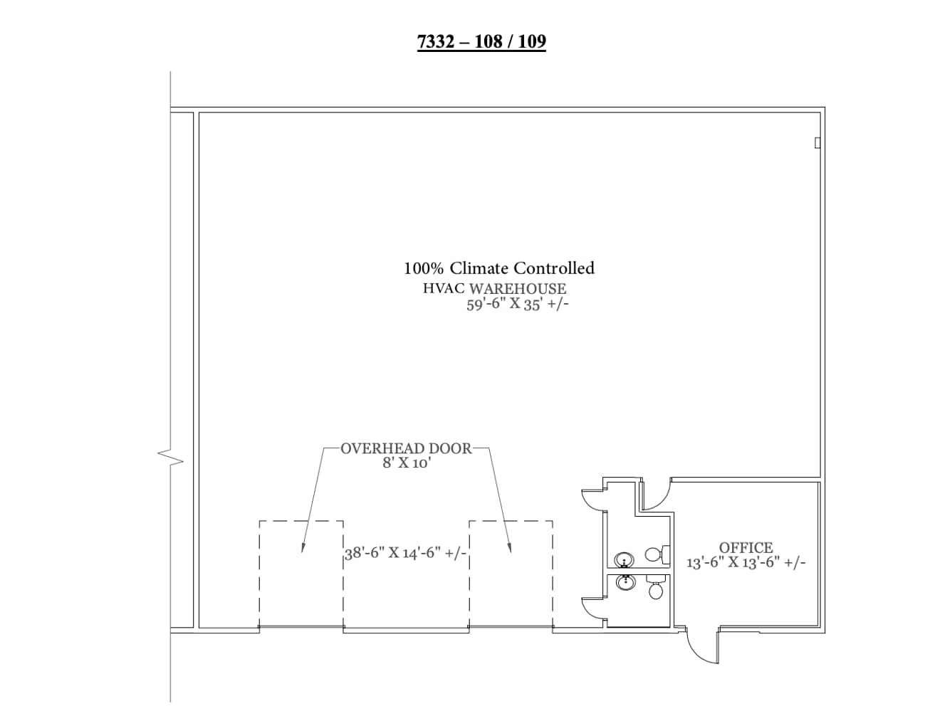 7330 Rampart St, Houston, TX for lease Floor Plan- Image 1 of 1