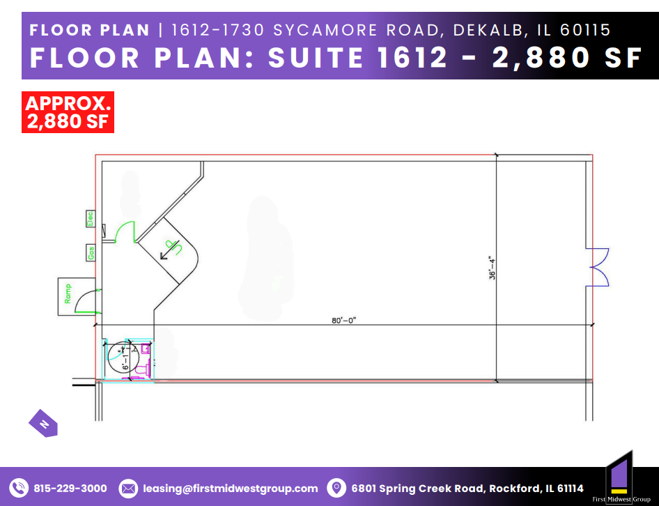 1680-1730 Sycamore Rd, Dekalb, IL for lease Building Photo- Image 1 of 1