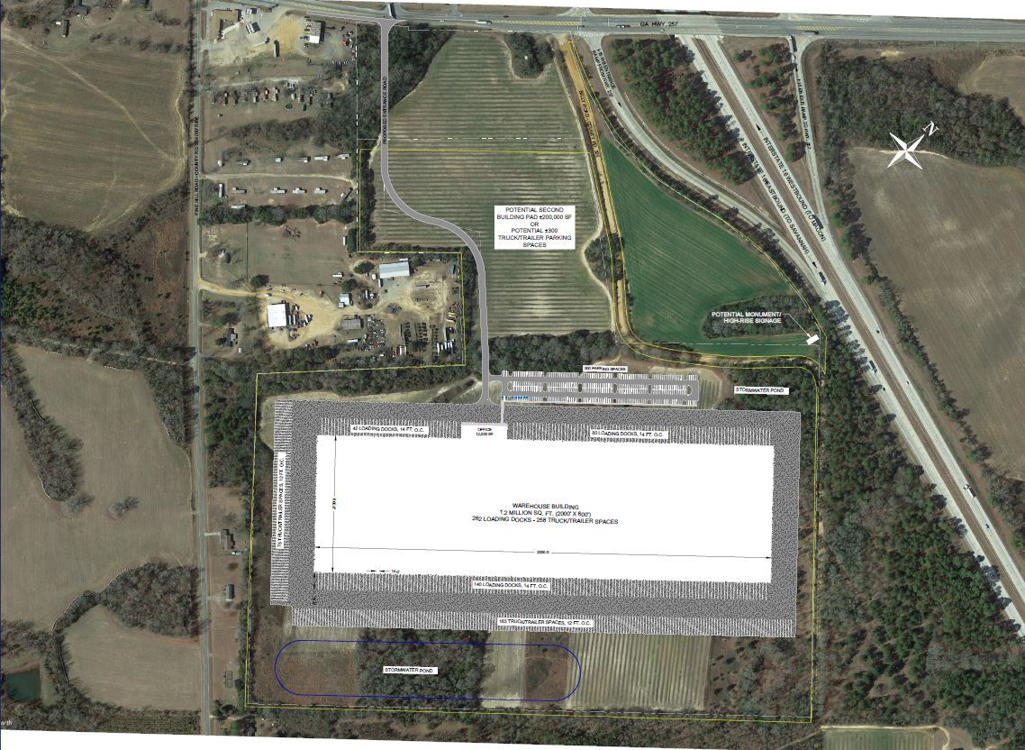 Georgia Highway 257, Dublin, GA for sale Site Plan- Image 1 of 2